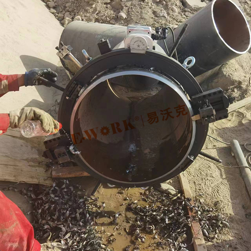 環切式坡口機新疆油田應用